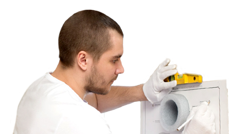 Монтаж бризера стандартный